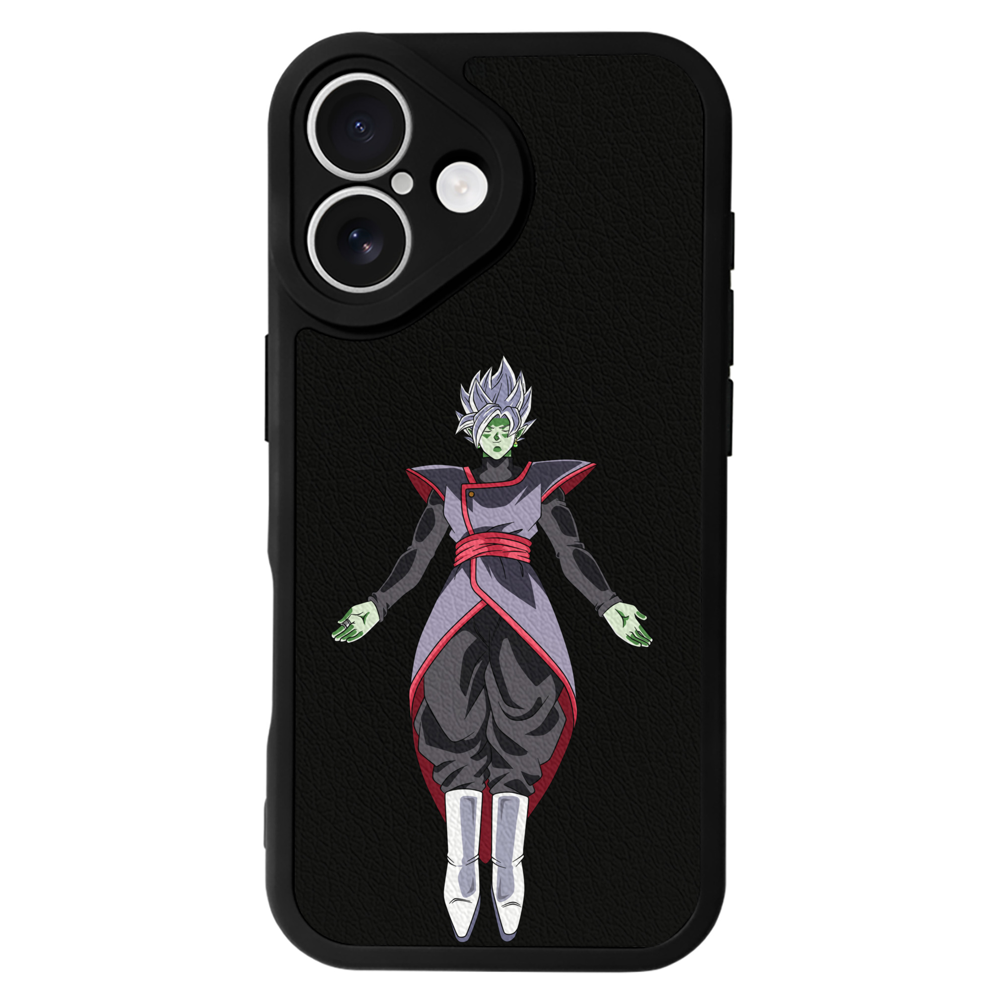 （画像用） ドラゴンボール ベジット DRAGON BALL Vegetto 【iPhone 16シリーズ対応】シリコンスマホケース（レザー調） 材質：シリコン